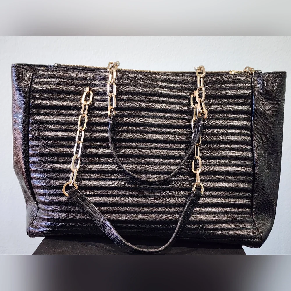 KATE SPADE New York | Paulina Karen Court | Black Leather Tote